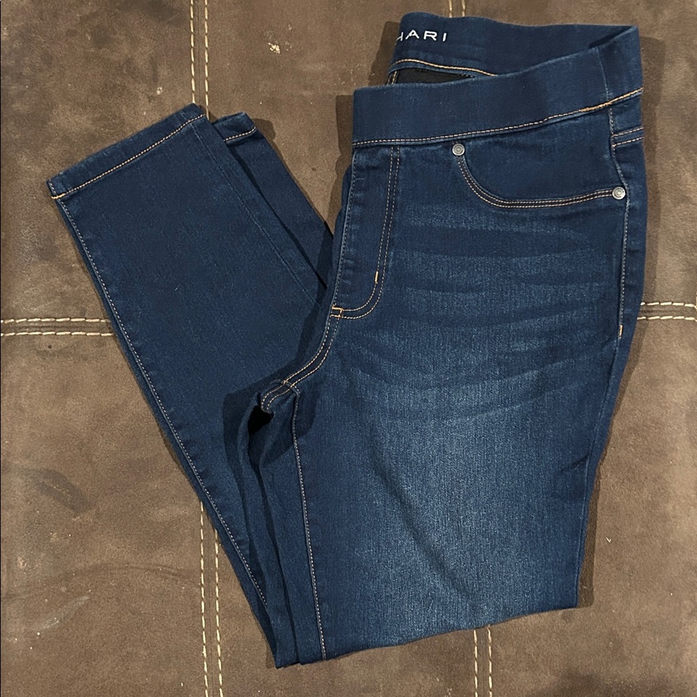 Tahari Women's Deep Blue Skinny Jeans
